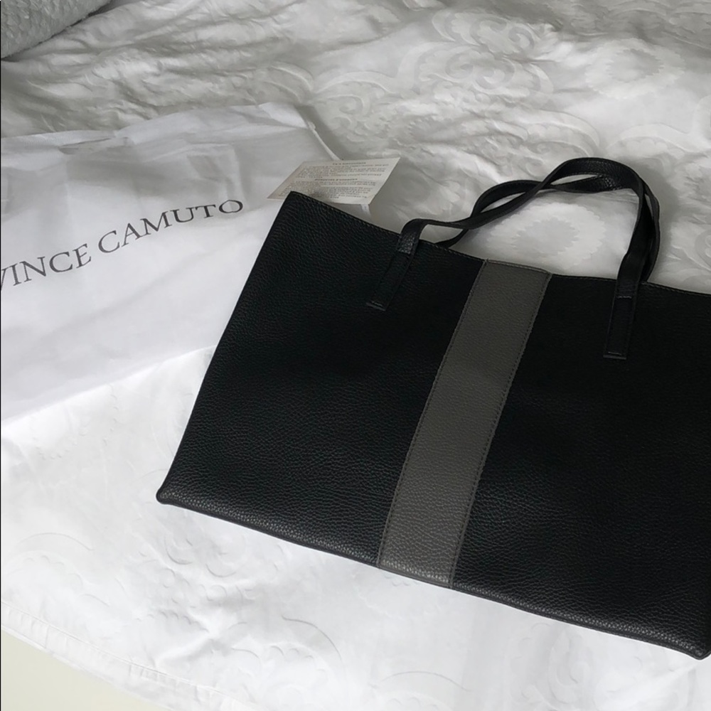 Vince Camuto Leather Laptop Handbag